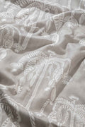 10000017507 TODDY PALM PRINTED HEAVY FABRIC TAUPE