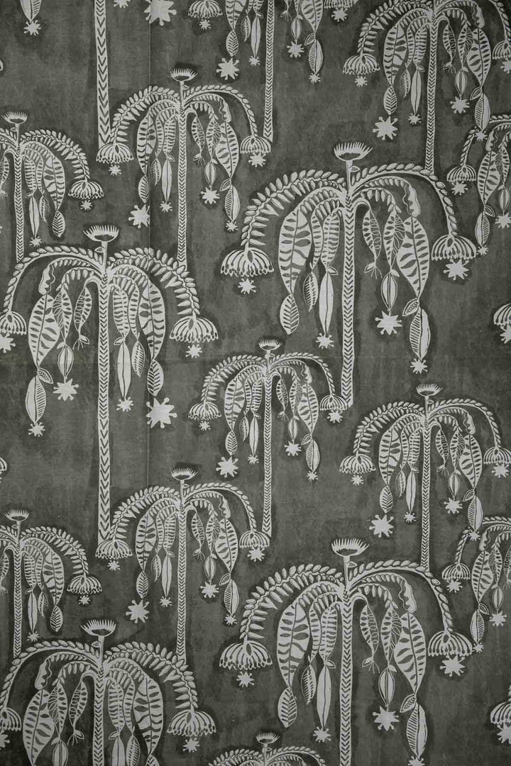 10000017508 TODDY PALM PRINTED HEAVY FABRIC MOSS
