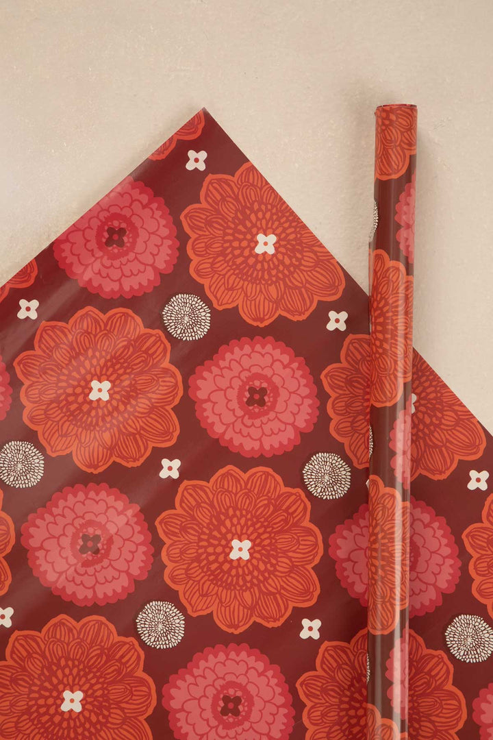 10000017531 TULUKKA WRAPPING PAPER RUST RED