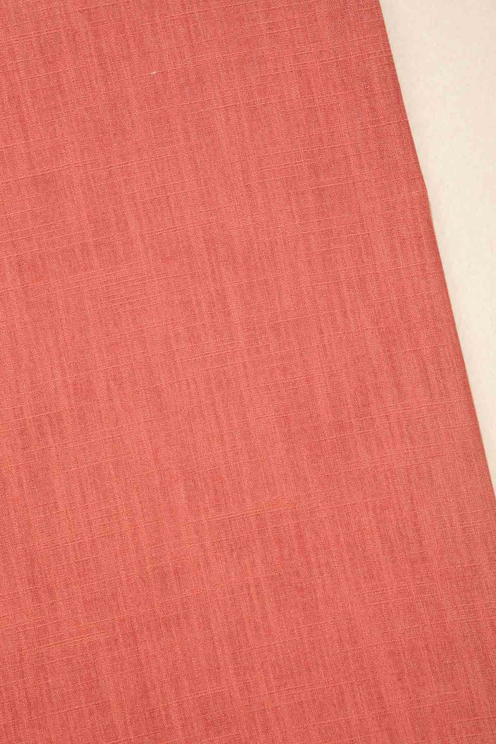 Raffia Red Pepper Woven Heavy Fabric And Curtains