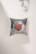 10000017553 KURU CUSHION COVER CHARCOAL RED