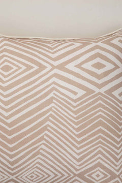 10000017560 DIAMOND CUSHION COVER BEIGE