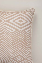 10000017560 DIAMOND CUSHION COVER BEIGE