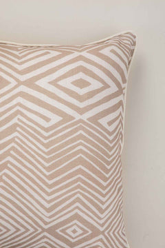 10000017560 DIAMOND CUSHION COVER BEIGE