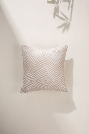 10000017560 DIAMOND CUSHION COVER BEIGE