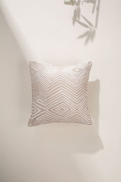 10000017560 DIAMOND CUSHION COVER BEIGE