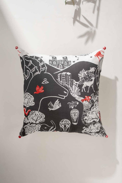 10000017561 MINDSCAPE CUSHION COVER CHARCOAL