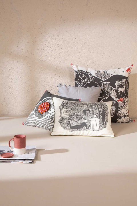 10000017561 MINDSCAPE CUSHION COVER CHARCOAL