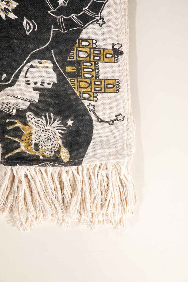 10000017567 MINDSCAPE THROW CHARCOAL