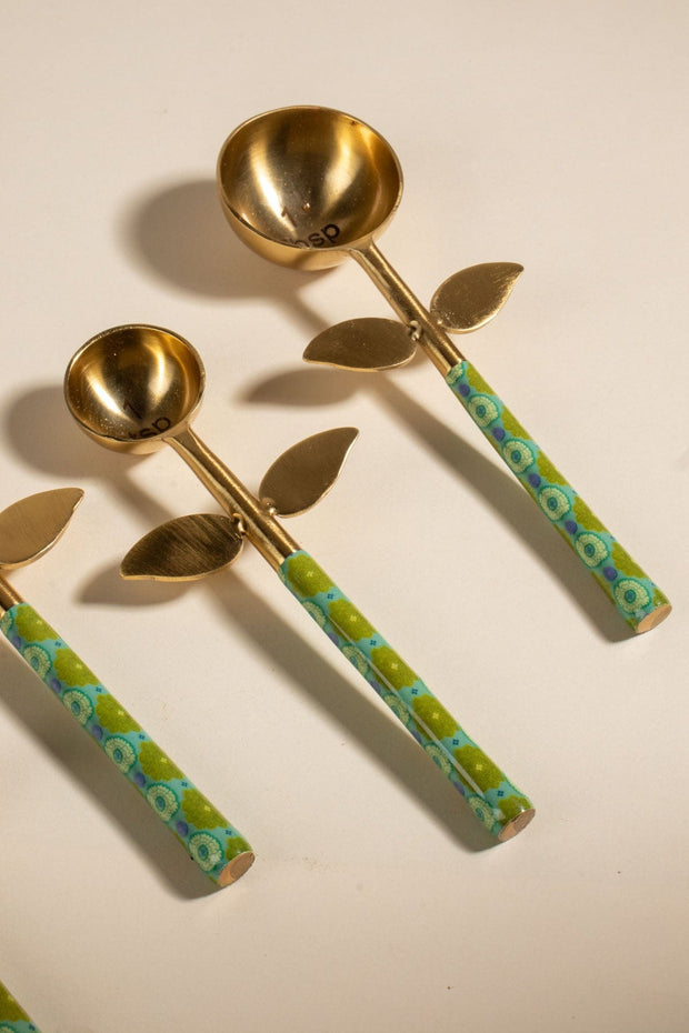10000017571 TULUKKA MEASURING SPOON (SET OF 4) FRESH GR