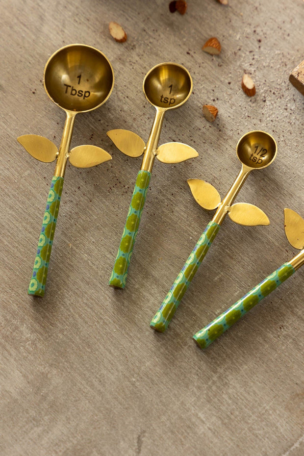 10000017571 TULUKKA MEASURING SPOON (SET OF 4) FRESH GR