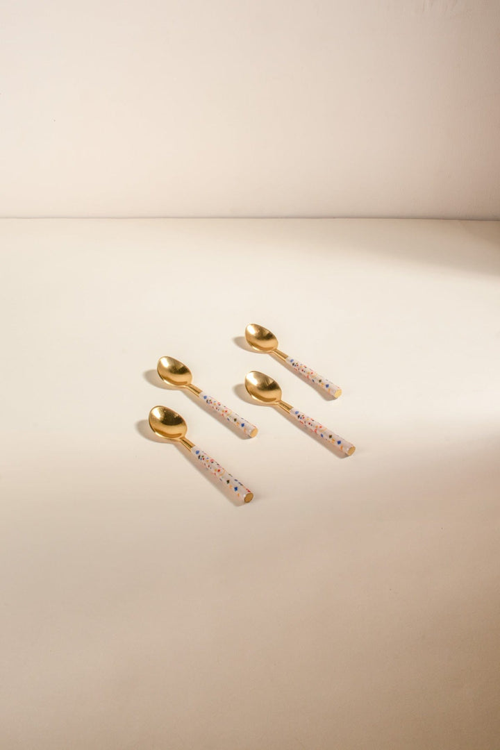 10000017574 CIRCLE OF JOYEE COFFEE SPOON (SET OF 2) MULTI