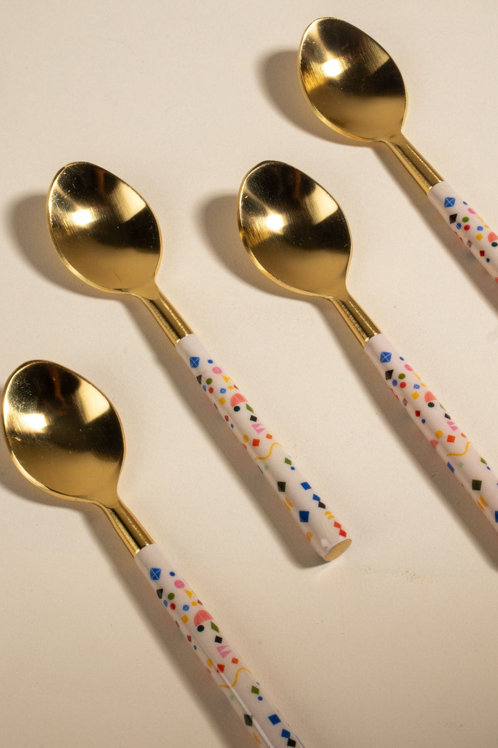 10000017574 CIRCLE OF JOYEE COFFEE SPOON (SET OF 2) MULTI