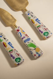 10000017576 FACE TO FACE CHEESE SERVER (SET OF 3) MULTI