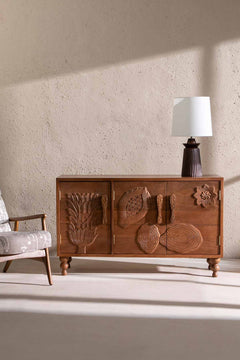 Seed Hand Carved Sideboard