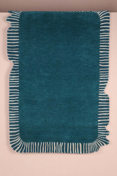 10000017743 PILLAR TUFTED SHAPED WOVEN RUG WATER BLUE
