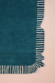 10000017743 PILLAR TUFTED SHAPED WOVEN RUG WATER BLUE