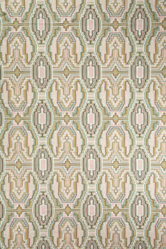 Taram Earthy Green Printed Upholstery Fabric