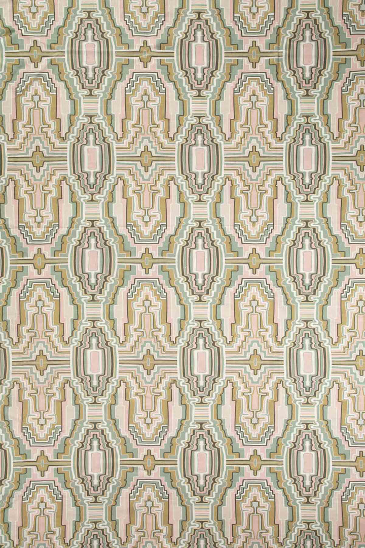 10000017748 TARAM PRINTED HEAVY FABRIC EARTHY GREEN