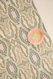 10000017748 TARAM PRINTED HEAVY FABRIC EARTHY GREEN