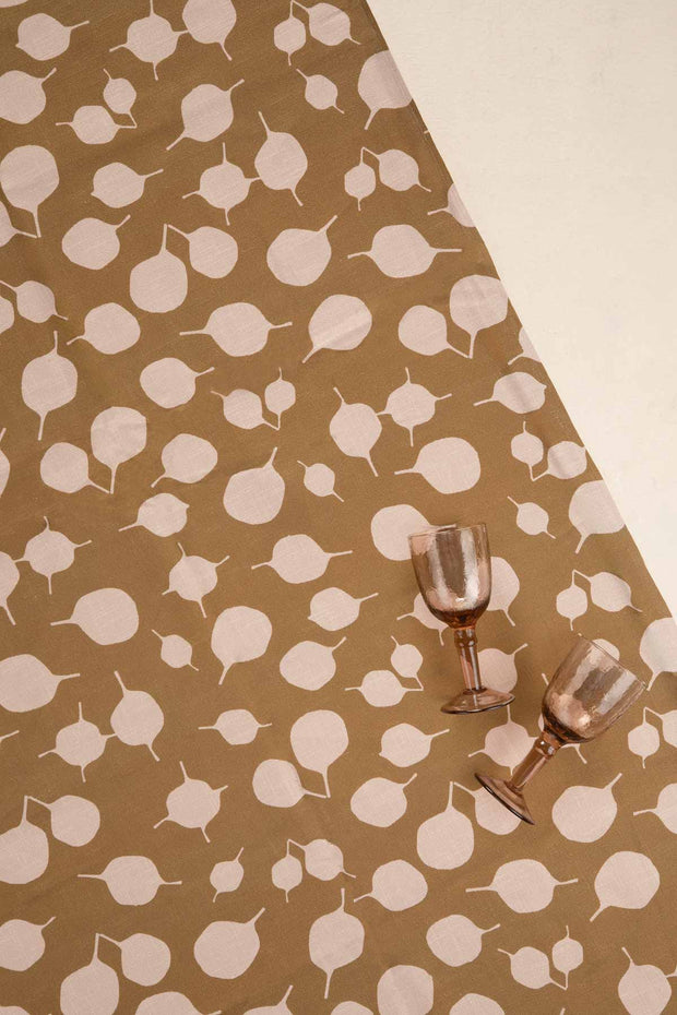 10000017749 SENHUR LEAF PRINTED HEAVY FABRIC TOBACCO