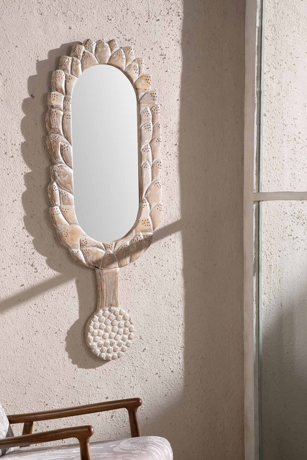 10000017753 SEED POD MIRROR NATURAL