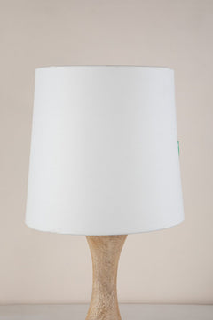 Solid Medium Taper Lampshade (Off White)