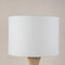 Loose Weave Large Drum Lampshade (Off White)