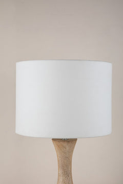 Loose Weave Large Drum Lampshade (Off White)