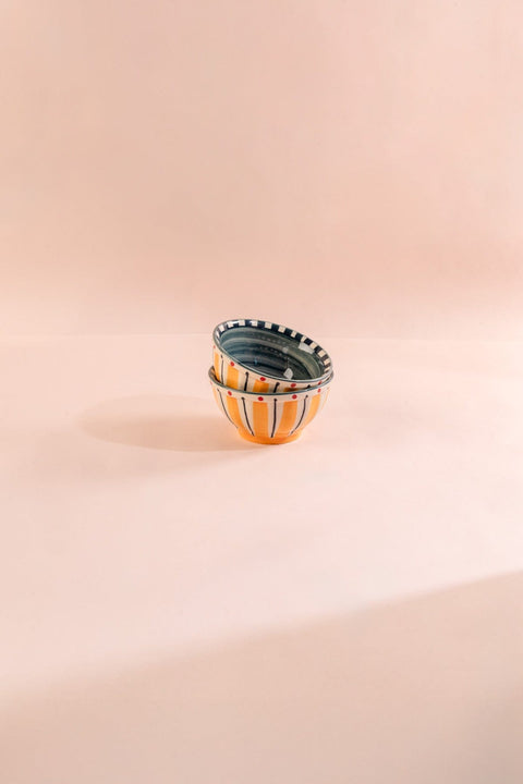 10000017782 KONGU MIXER BOWL (SET OF 2) BRIGHT YELLOW