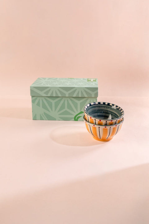 10000017782 KONGU MIXER BOWL (SET OF 2) BRIGHT YELLOW