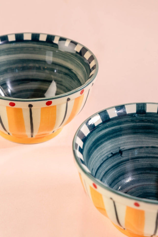 10000017782 KONGU MIXER BOWL (SET OF 2) BRIGHT YELLOW