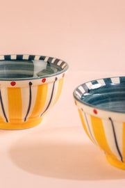 10000017782 KONGU MIXER BOWL (SET OF 2) BRIGHT YELLOW
