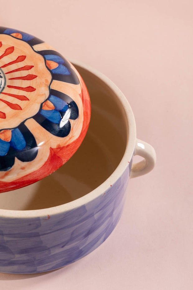 10000017784 KONGU LIDDED TUREEN MADDER RED