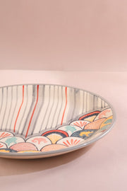 10000017787 KONGU RICE PLATTER MADDER RED