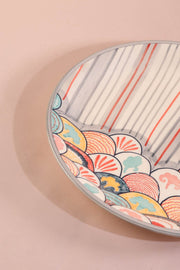 10000017787 KONGU RICE PLATTER MADDER RED