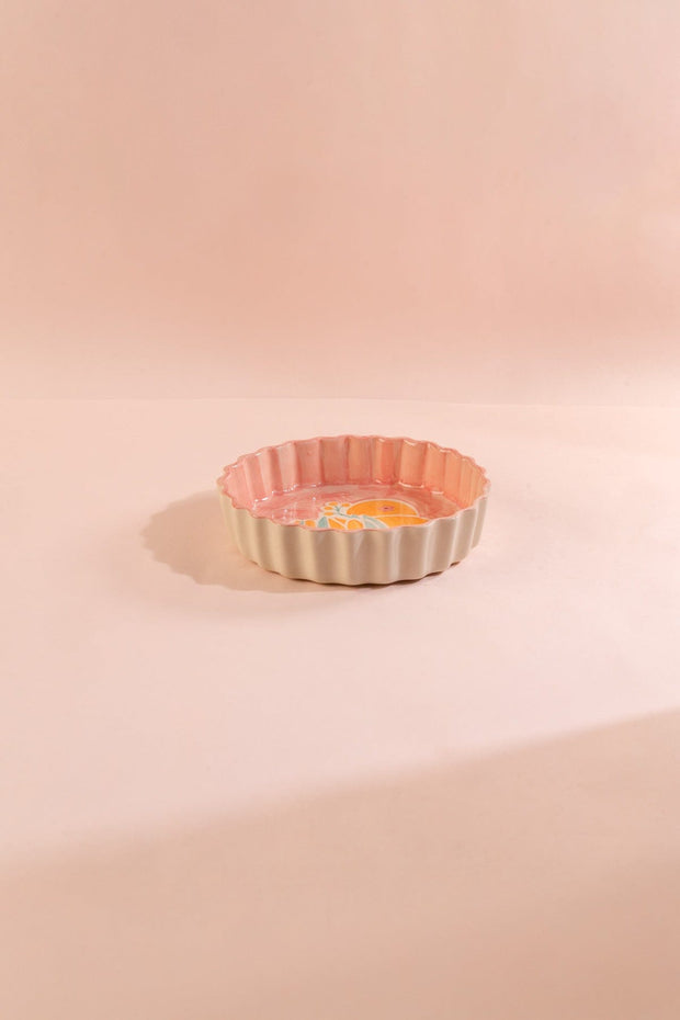 10000017789 KEORA QUICHE DISH SOFT PINK