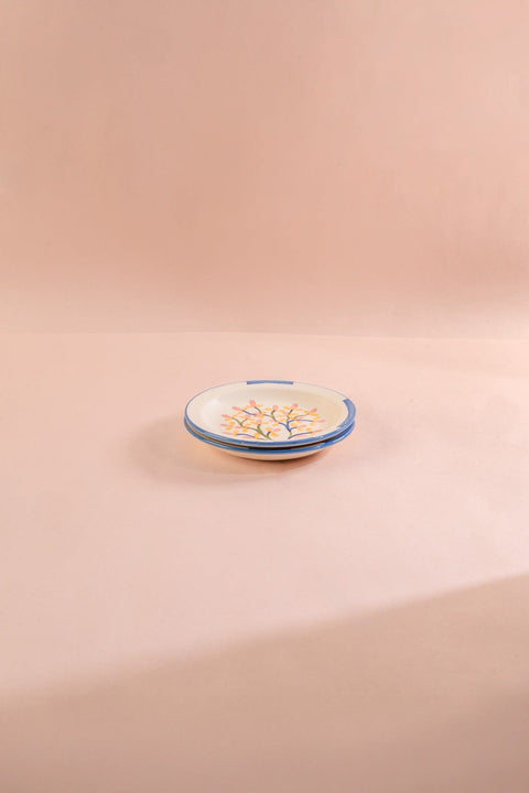 10000017790 KEORA TAPAS PLATE (SET OF 2) SOFT PINK