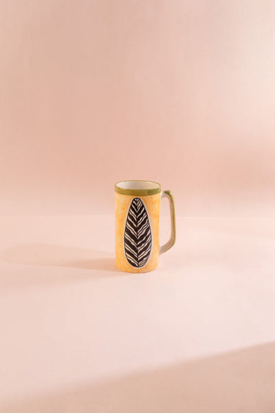 10000017792 KUPPI BEER MUG BRIGHT YELLOW