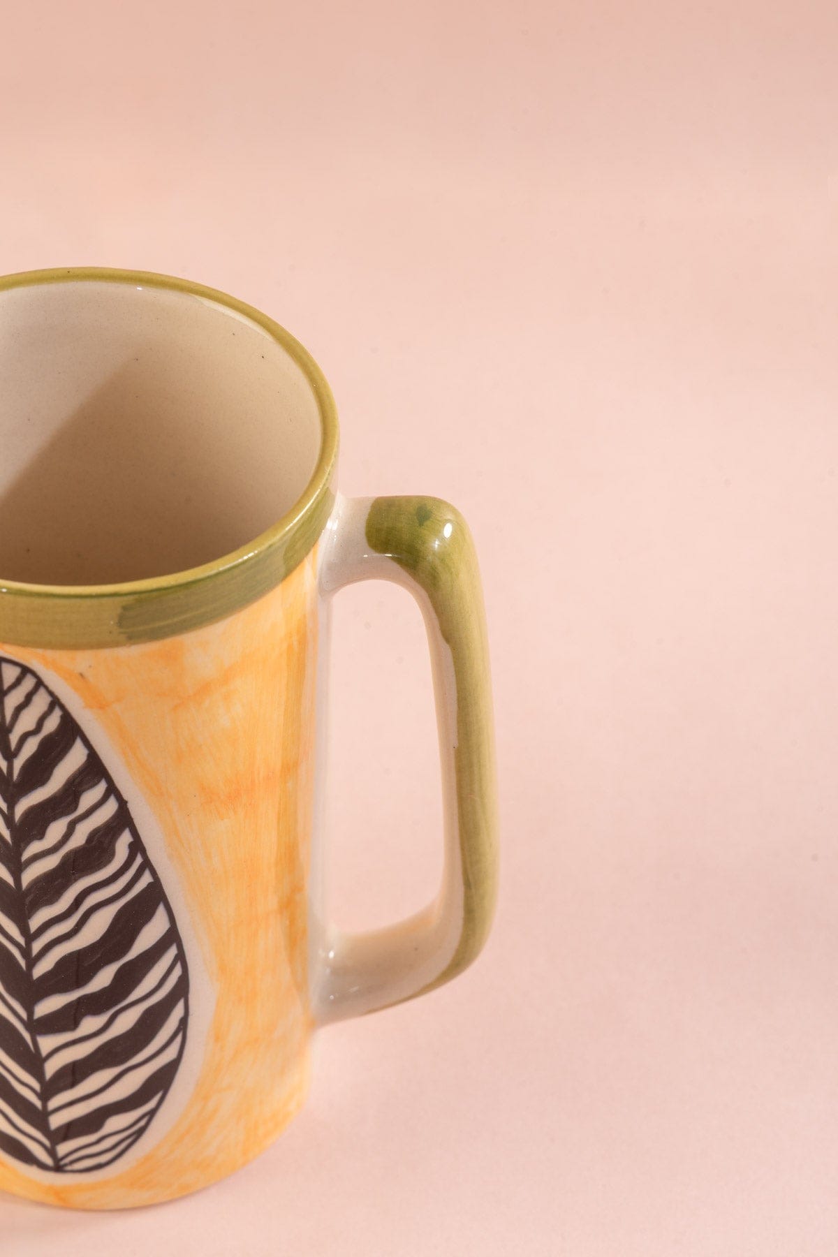 10000017792 KUPPI BEER MUG BRIGHT YELLOW