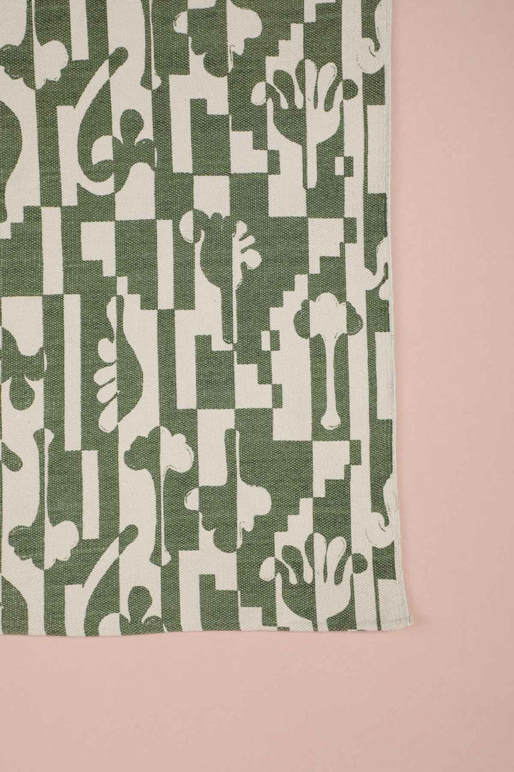 10000017797 PALMYRAH PRINTED RUG BIG SAGE GREEN