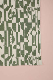 10000017797 PALMYRAH PRINTED RUG BIG SAGE GREEN