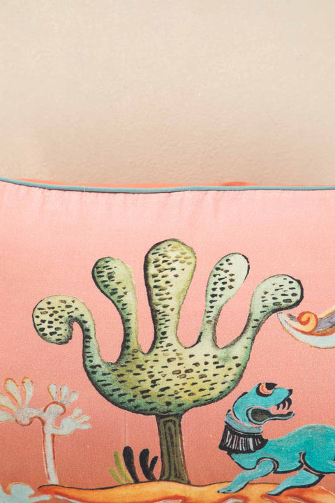 10000017803 AMAPOLA CUSHION COVER CORAL RED