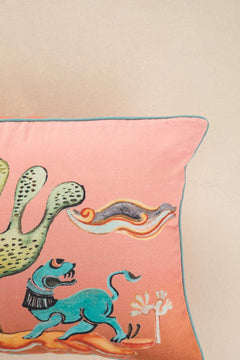 10000017803 AMAPOLA CUSHION COVER CORAL RED