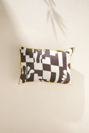 10000017805 PALMYRAH CUSHION COVER CREME BROWN