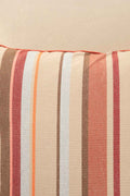 10000017806 CASUAL HORIZON STRIPER CUSHION COVER LATERITE RED