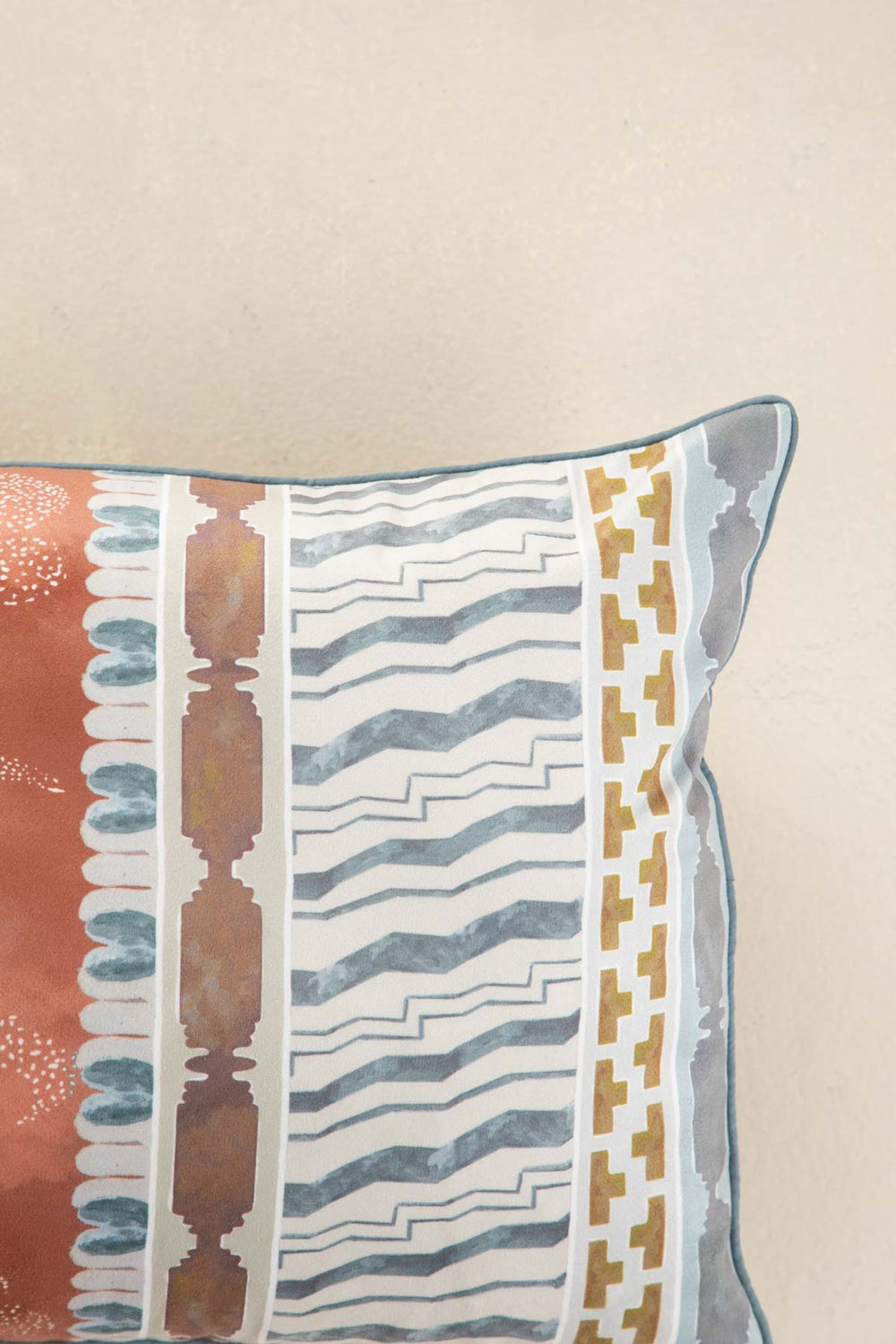 10000017808 DANCE OF THE YALIS CUSHION COVER RUST