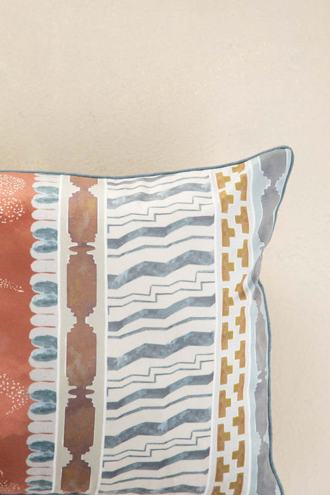 10000017808 DANCE OF THE YALIS CUSHION COVER RUST