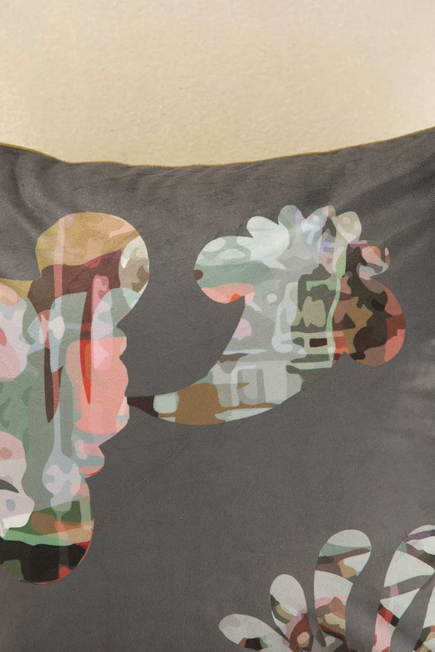 10000017811 PALMYRAH CUSHION COVER SLATE GREY