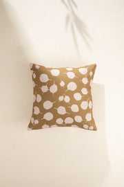 10000017812 SENHUR LEAF CUSHION COVER TOBACCO